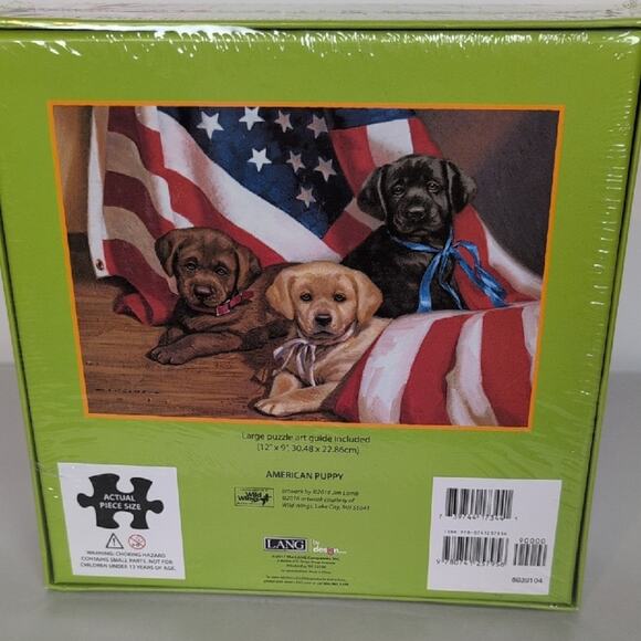 NIB American Puppies 500 Piece Puzzle - Picture 2 of 4